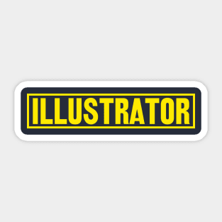 Office of the Illustrator Sticker